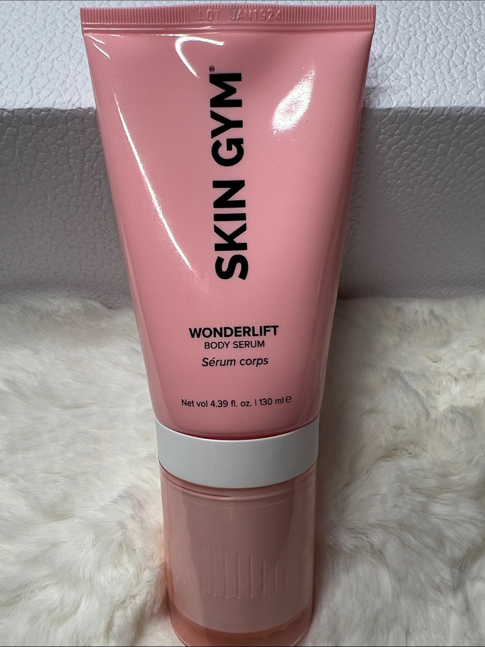 Skin Gym Wonderlift Body Serum with built-in  bead applicator